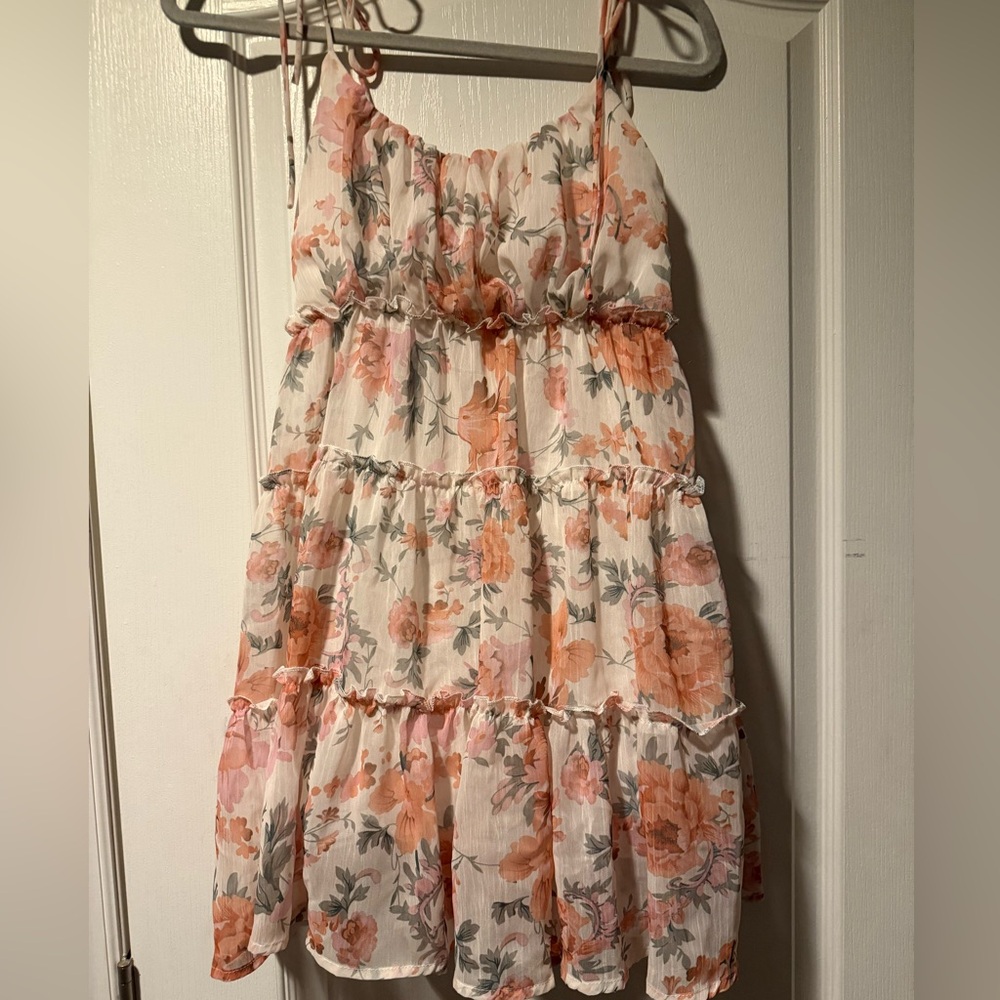 Floral dress size medium